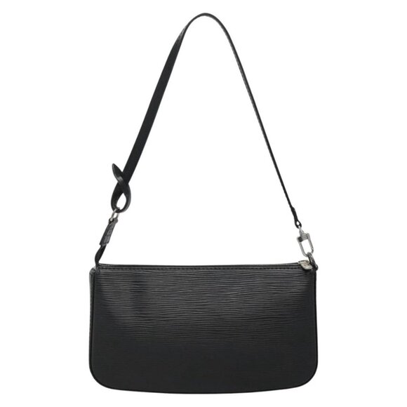 LOUIS VUITTON Epi Pochette Accessoires Accessory Pouch Black M52982 Auth 140897 - Picture 2 of 16